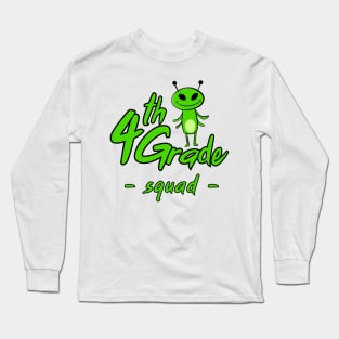 forth grade squad alien Long Sleeve T-Shirt